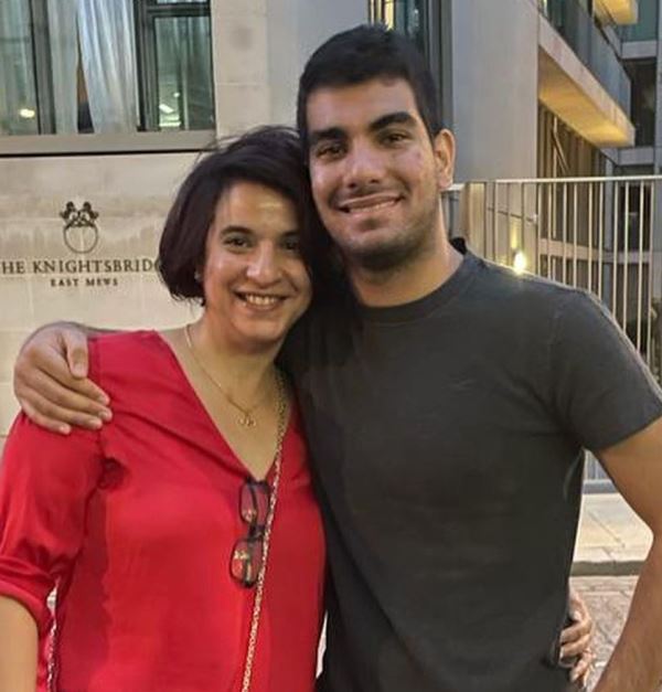Jehan Daruvala with his mother