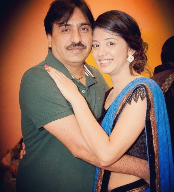 Snehal Rai with her husband, Madhvendra Rai 
