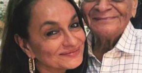 Narendra Razdan with Soni Razdan image