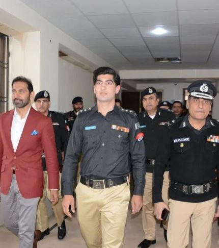 Naseem Shah as the Goodwill Ambassador of Balochistan Police