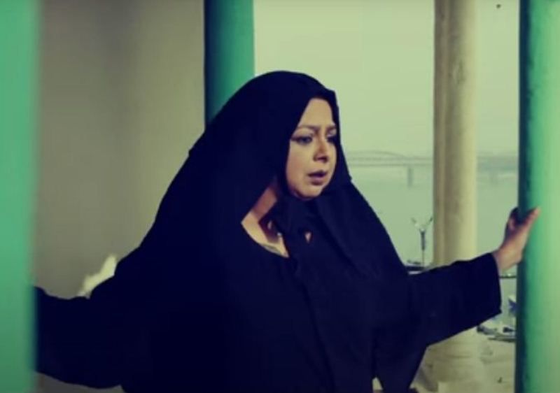 Neelima Azeem in a still from the film 'Alif'
