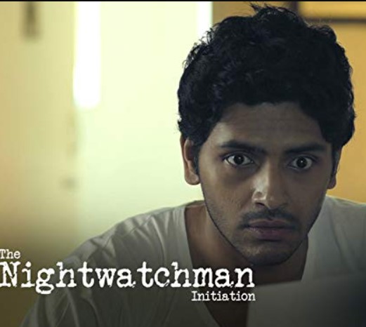 Poster of Arjun Chakrabarty's debut web series, The Night Watchman