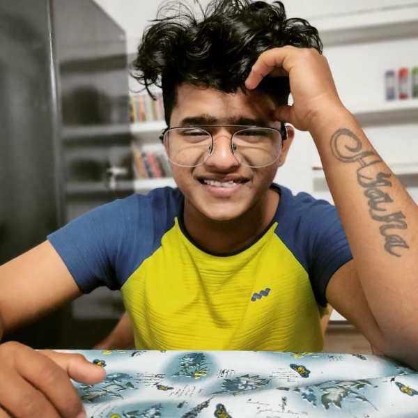 Praveen Nath's tattoo on the left arm