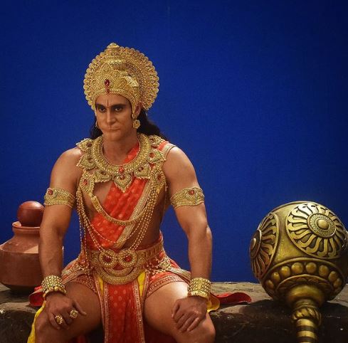 Ram Yashvardhan as Hanuman in Jai Hanuman – Sankat Mochan Naam Tiharo