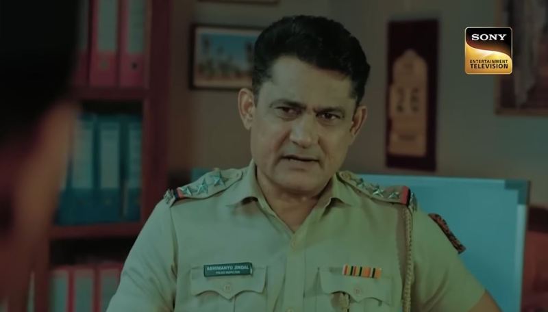 Sanjeev Tyagi as Abhimanyu Jindal in a still from the television series 'Crime Patrol'