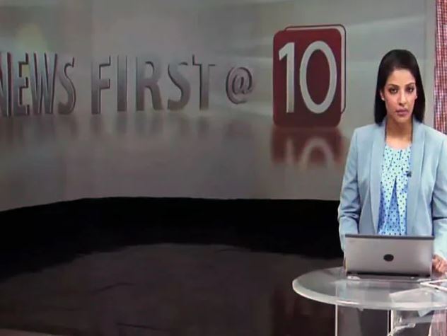 Sarah Jacob anchoring News First @10