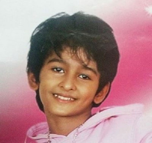 Shane Nigam's childhood picture