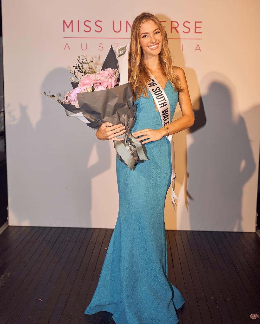 Sienna Weir during the finals of 2022 Miss Universe Australia