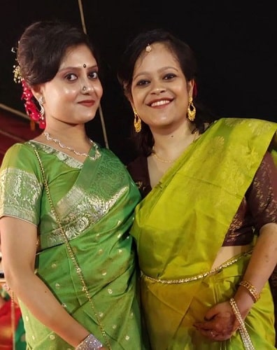 Suchandra Dasgupta and her sister