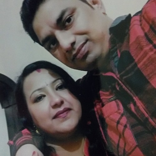 Sukha Barewal and his wife