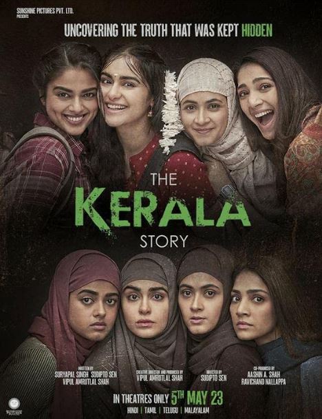 A poster of the film 'The Kerala Story' (2023)
