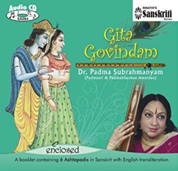A poster of Padma Subrahmanyam's album Gita Govindam