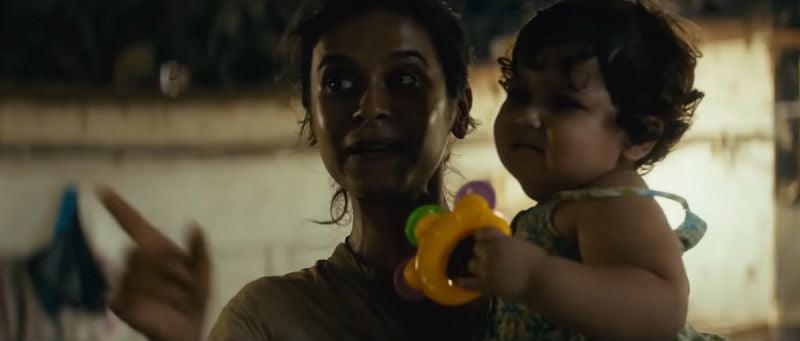 Adithi Kalkunte in the film 'Hotel Mumbai' (2018)