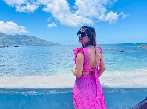 Anushka Srivastava during her vacation