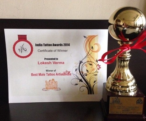 Lokesh Verma's award