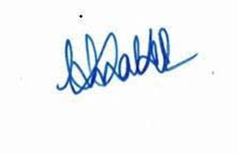 Mahesh Kumathalli's signature