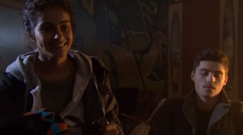 Mandip Gill in a still from the 2012 TV show 'Hollyoaks'