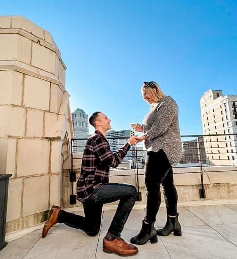 Matt Moeller's engagement picture