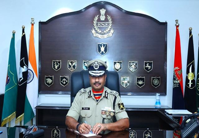 Nitin Agrawal as the Director General of BSF