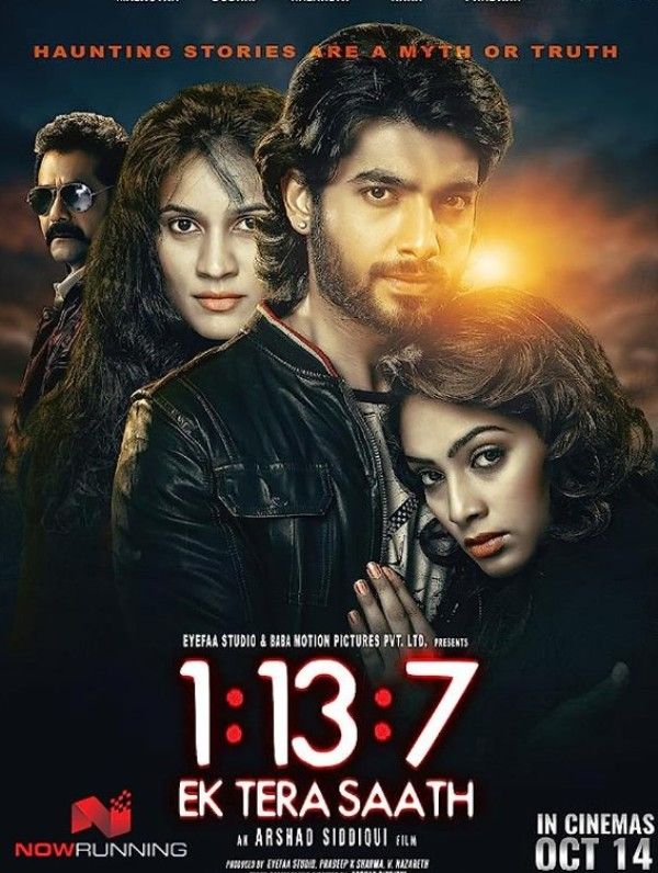 Poster of A. M. Turaz's debut film as Dialogue writer, 1 13 7 Ek Tera Saath