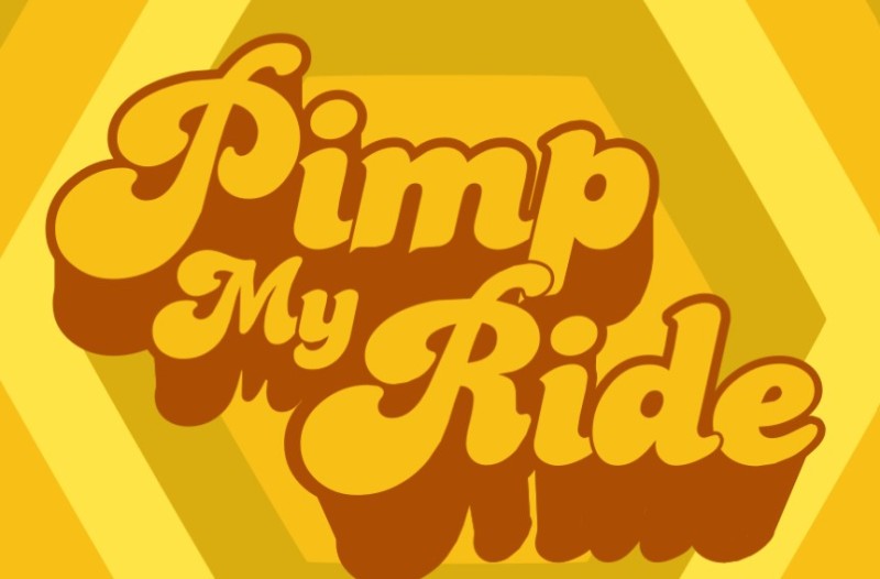 Poster of Kat Von D's debut TV series, Pimp My Ride