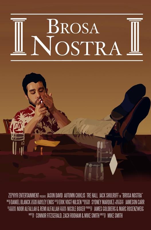 Poster of the 2018 short film 'Brosa Nostra'
