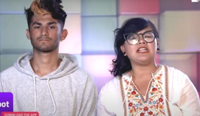 Rowhi Rai with Nipun Dhawan in MTV Love School Season 4
