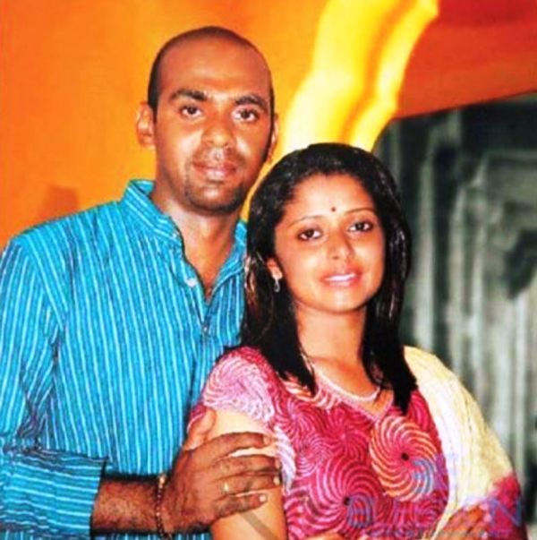 Shelly Kishore with her husband