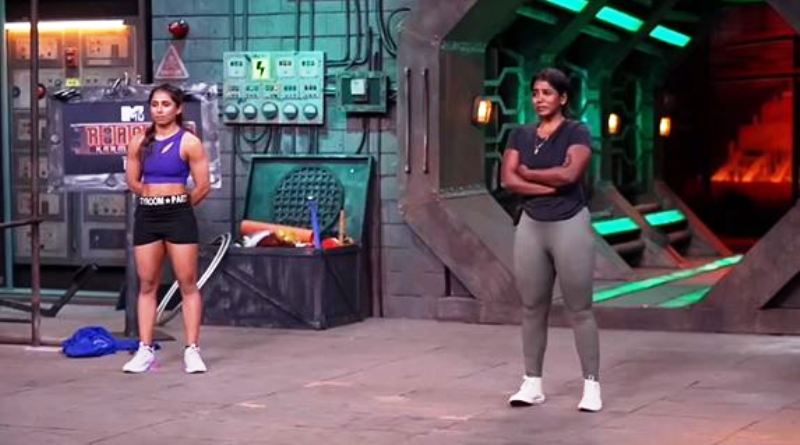 Shuly Nadar and Twinkle Chourasia during the auditions of MTV Roadies – Karm Ya Kaand in 2023