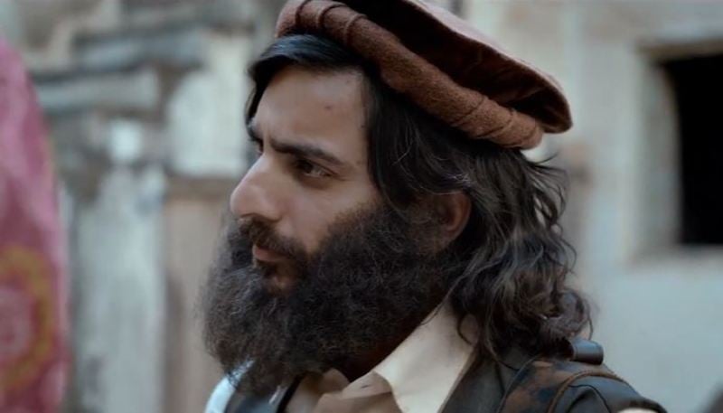 Siddhant Karnick (as Nazarjan) in a still from the film 'Und Morgen Seid Ihr Tot' (2021)