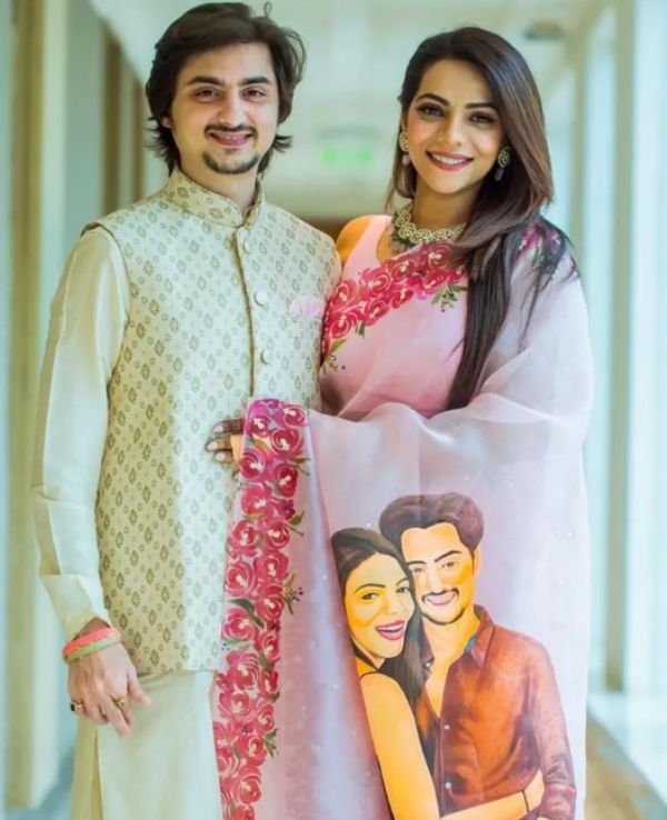 Tanvi Thakkar and Aaditya Kapadiya's wedding photo