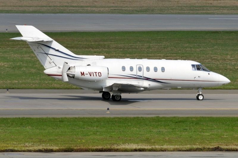 Image of a jet owned by Yevgeny Prigozhin
