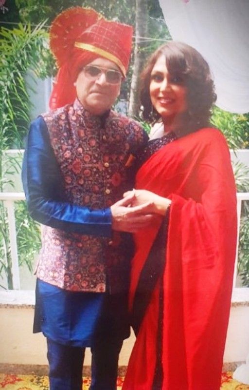 Indraneel Bhattacharya with Anjali Mukhi