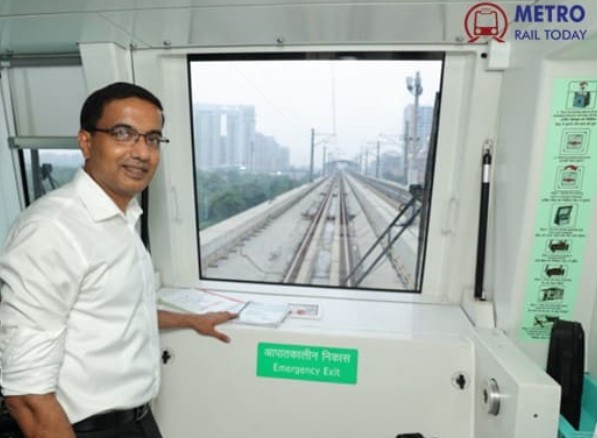 Lokesh M while working as the Chief Executive Officer and Managing Director of Metro Rail Corporation in Gautam Buddh Nagar
