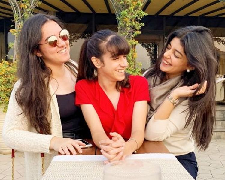 Nupur Nagpal with her sisters