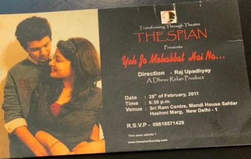 Poster of the theatre play 'Ye Jo Mohabbat Hai Na'