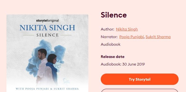 Silence by Nikita Singh on storyteloriginal