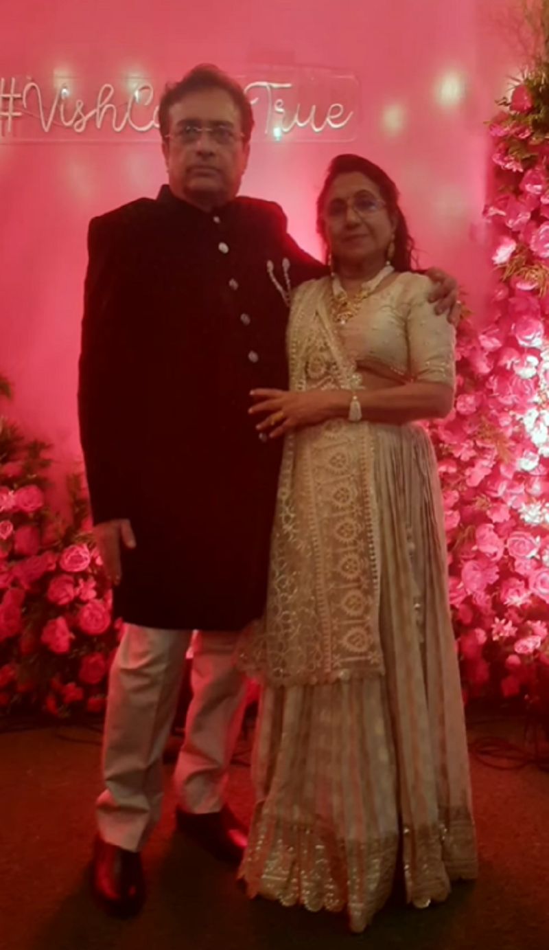 Vidhi Chitalia's parents