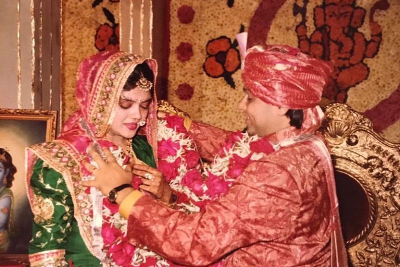 Anil Sharma's wedding picture