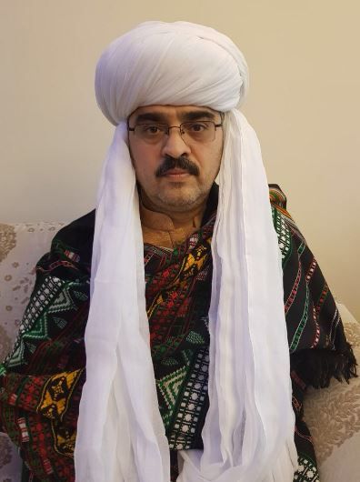 Anwar ul Haq Kakar in traditional Pashtun dress