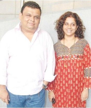 Atul Parchure with his wife Sonia
