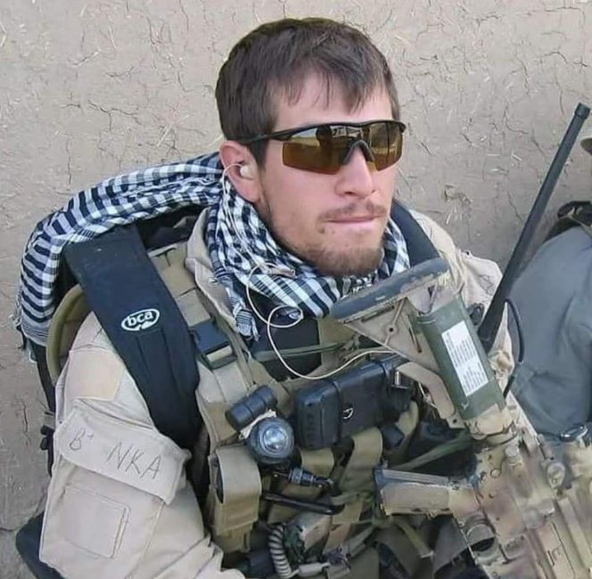 Danny Dietz in Afghanistan