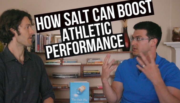Doctor James DiNicolantonio while narrating the importance of salt for improving athletic performance in a media talk