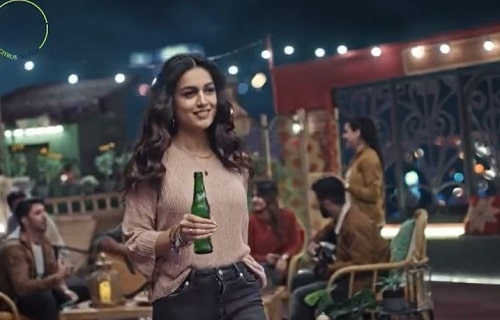 Hira Khan in Sprite ad