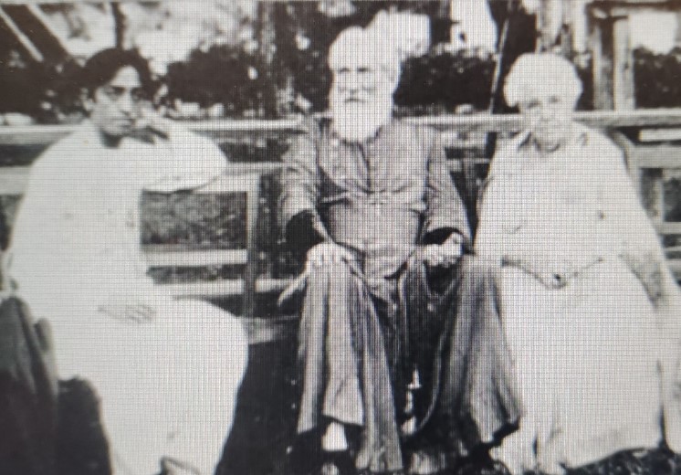 J Krishnamurty (left), CW Leadbeater (Middle), and Annie Besant (right)