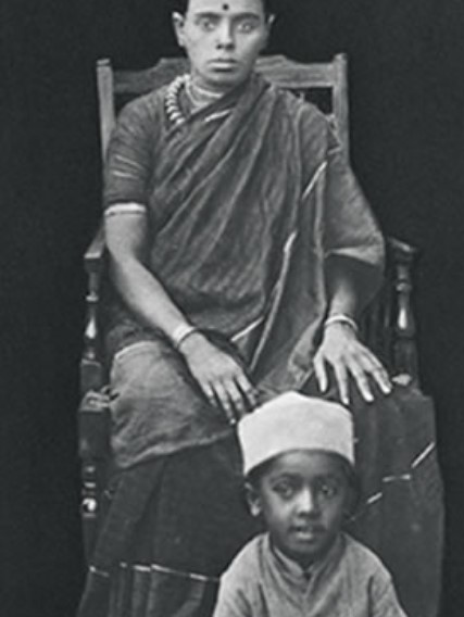 Jiddu Krishnamurti and his mother