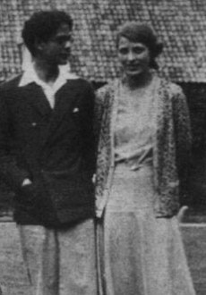 Jiddu Krishnamurti with Rosalind