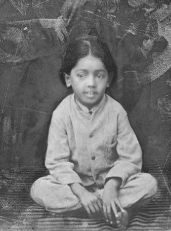 Jiddu Krishnamurti's childhhod picture