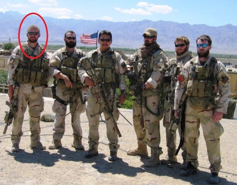 Matthew Axelson's photo with his team that took part in Operation Red Wings