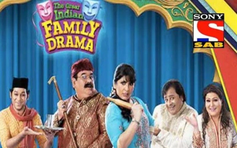 Poster of Raaj Shaandilyaa's acting debut TV series, The Great Indian Family Drama